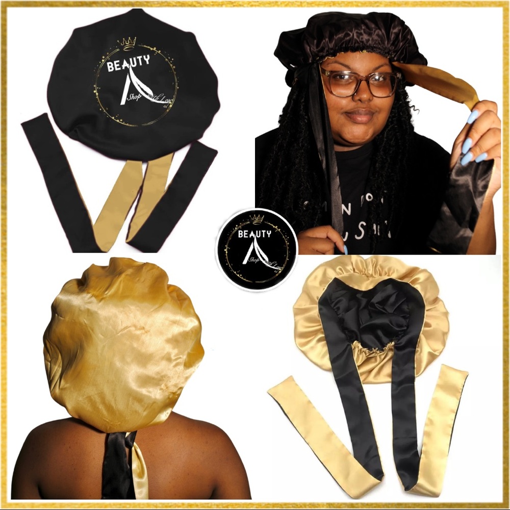 Shopwithlevy.com Reversible Satin Bonnet